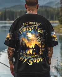 AND INTO THE FOREST I GO BIGFOOT ALL OVER PRINT   - TLTW1303253