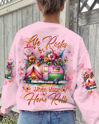 LIFE ROCKS WHEN YOUR HOME ROLLS ALL OVER PRINT - TLTW1611233