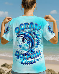 OCEAN WISHES DOLPHIN KISSES ALL OVER PRINT - TLTR2807252