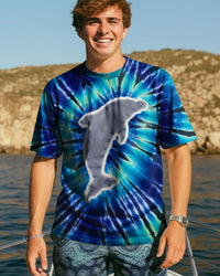 DOLPHIN TIE DYE  ALL OVER PRINT - TLTW1612252