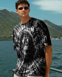 BIGFOOT  BLACK & WHITE SWIRL ALL OVER PRINT - TLTW2201262