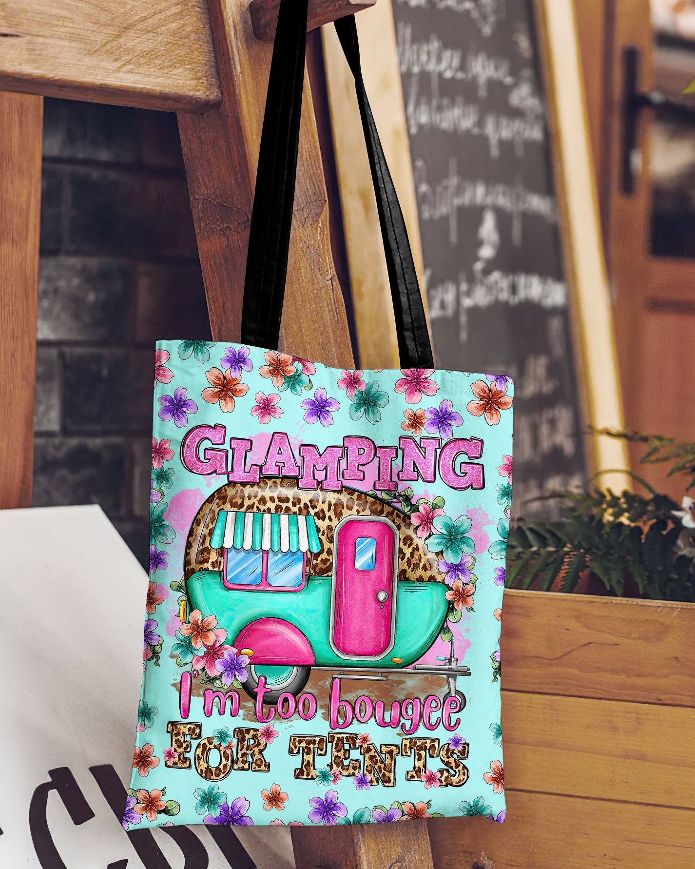GLAMPING I'M TO BOUGEE TOTE BAG - TLTR1906233