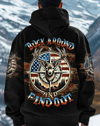 BUCK AROUND AND FIND OUT DEER HUNTING ALL OVER PRINT  - TLTW1612244