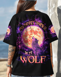 MY SPIRIT ANIMAL IS A WOLF ALL OVER PRINT   - TLTW2403253