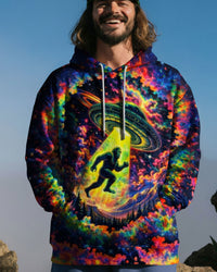 BIGFOOT UFO SWIRL ALL OVER PRINT - TLTW0901262