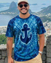 ANCHOR TIE DYE  ALL OVER PRINT - TLTW1712252