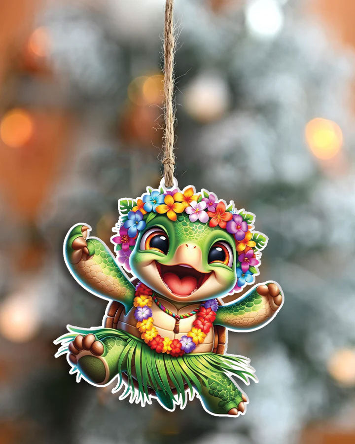FUNNY CUTE TURTLE ORNAMENT & KEYCHAIN - YHHN0909255