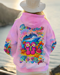 DECKS DOCKS AND FLIP FLOPS CRUISE ALL OVER PRINT - TLTR1606252