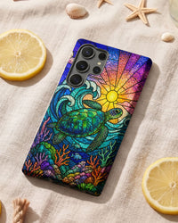 SEA TURTLE WAVES PHONE CASE  - TLTW0505263