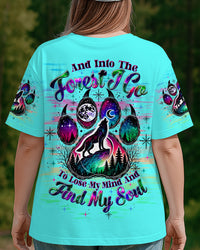 AND INTO THE FOREST I GO WOLF ALL OVER PRINT   - TLTW1104254
