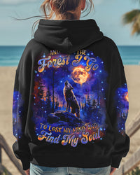 AND INTO THE FOREST I GO WOLF ALL OVER PRINT  - TLTR0907252