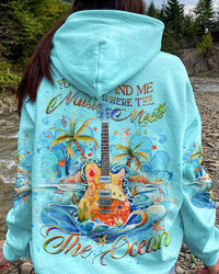 YOU CAN FIND ME WHERE THE MUSIC ALL OVER PRINT - YHHG2909234