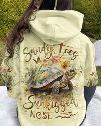 SANDY TOES SUNKISSED NOSE TURTLE ALL OVER PRINT - YHHG1209231