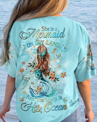 SHE IS A MERMAID ALL OVER PRINT - YHHG2209233