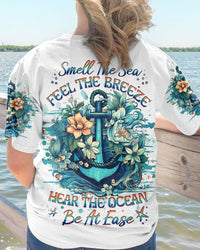 SMELL THE SEA FEEL THE BREEZE ANCHOR ALL OVER PRINT - YHHG1906231