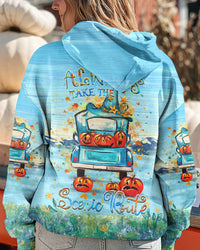 ALWAYS TAKE THE SCENIC ROUTE HALLOWEEN ALL OVER PRINT - YHHG1608233