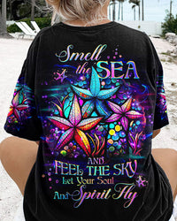 SMELL THE SEA AND FEEL THE SKY ALL OVER PRINT - YHHG0606234