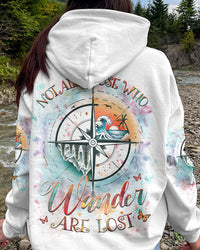 NOT ALL THOSE WHO WANDER ARE LOST COMPASS ALL OVER PRINT - YHHG0510233