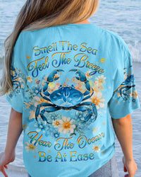 SMELL THE SEA FEEL THE BREEZE CRAB ALL OVER PRINT - YHHG1707232
