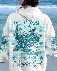 I'M A TOES IN THE SAND KINDA GIRL TURTLE ALL OVER PRINT - YHHG2109234