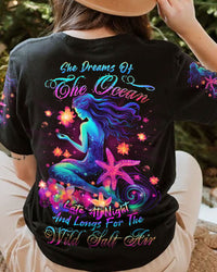 SHE DREAMS OF THE OCEAN MERMAID ALL OVER PRINT - YHDU2305232