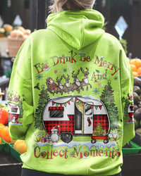 EAT DRINK BE MERRY AND COLLECT MOMENTS CHRISTMAS ALL OVER PRINT - YHDU211234