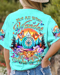 NOT ALL WHO WANDER ARE LOST COMPASS ALL OVER PRINT - YHDU2909234