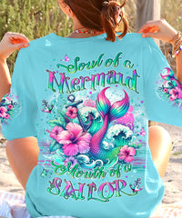 SOUL OF A MERMAID MOUTH OF A SAILOR ALL OVER PRINT - YHLT0706241