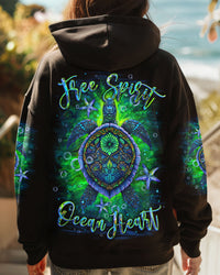 FREE SPIRIT OCEAN HEART TURTLE ALL OVER PRINT - YHLT1102254