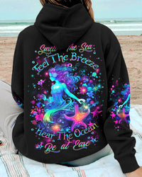 SMELL THE SEA FEEL THE BREEZE MERMAID ALL OVER PRINT - YHDU509233