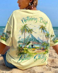 NOTHING BUT BLUE SKIES ALL OVER PRINT - YHDU709234