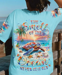 THE SMELL OF THE OCEAN TURTLE ALL OVER PRINT - YHLT3003242