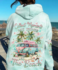 COLLECT MOMENTS NOT THINGS AT THE BEACH ALL OVER PRINT - YHLT0403243