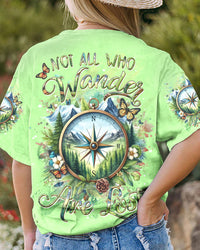 NOT ALL WHO WANDER ARE LOST COMPASS ALL OVER PRINT - YHDU0512234