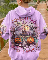 ADVENTURE IS MY BEST THERAPY HALLOWEEN ALL OVER PRINT - YHHG22082310