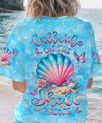 CALL ME ON MY SHELL PHONE ALL OVER PRINT - YHLT1705243