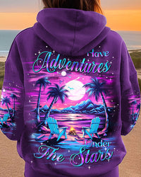 LET'S HAVE ADVENTURES UNDER THE STARS BEACH ALL OVER PRINT - YHDU1710234
