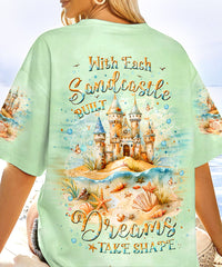 WITH EACH SANDCASTLE BUILT DREAMS TAKE SHAPE ALL OVER PRINT - YHLT1903241