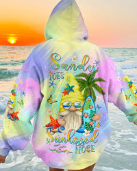 SANDY TOES SUNKISSED NOSE GNOME ALL OVER PRINT - YHDU809233
