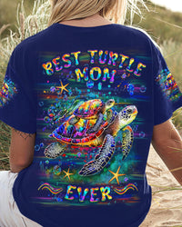 BEST TURTLE MOM EVER ALL OVER PRINT - YHLT1803254