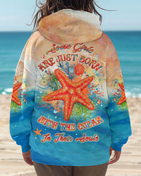 SOME GIRLS ARE JUST BORN STARFISH ALL OVER PRINT - YHLT2312244