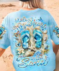 I LEFT MY HEART IN THE SAND ALL OVER PRINT - YHLT2905244