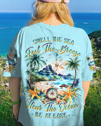 SMELL THE SEA FEEL THE BREEZE STARFISH ALL OVER PRINT - YHDU0603243