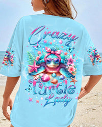 CRAZY TURTLE LADY ALL OVER PRINT - YHDU2903243