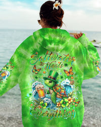 SALTWATER HEALS EVERYTHING ST PATRICK'S DAY ALL OVER PRINT - YHDU2901243