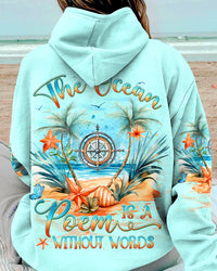 THE OCEAN IS A POEM WITHOUT WORDS ALL OVER PRINT - YHDU0510234