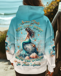 SOME GIRLS ARE JUST BORN MERMAID ALL OVER PRINT - YHLT2512242