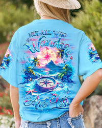 NOT ALL WHO WANDER ARE LOST COMPASS BEACH ALL OVER PRINT - YHLT0904253