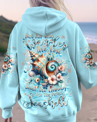 NOT ALL WHO WANDER ARE LOST SEASHELL ALL OVER PRINT - YHDU0602243