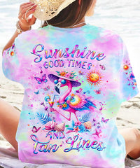 SUNSHINE GOOD TIMES AND TAN LINES ALL OVER PRINT - YHLT1204241
